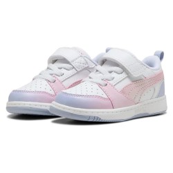 маратонки,детски,маратонки,puma,rebound,v6,lo,ac+,trainers,white,(puma,white,cool,weather,rose,mauve)