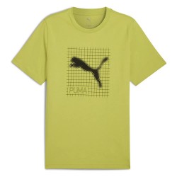 тениска,мъжки,тениски,puma,tech,graphic,short,sleeve,t,shirt,yellow,(sea,kelp)