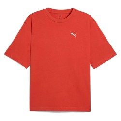 тениска,мъжки,тениски,puma,wardrobe,ess,boxy,short,sleeve,t,shirt,red,fire,(orange)