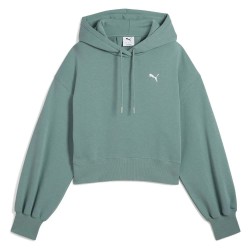 суичър,дамски,блузи,puma,wardrobe,ess,relaxed,fit,hoodie,green,(green,moon)