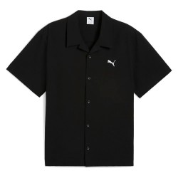 мъжки,ризи,puma,wardrobe,ess,seersucker,relaxed,fit,shirt,black