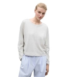 тениска,дамски,тениски,ecoalf,alicudi,long,sleeve,t,shirt,grey