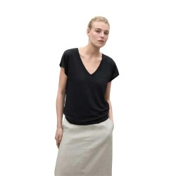 тениска,дамски,тениски,ecoalf,arendal,short,sleeve,t,shirt,black