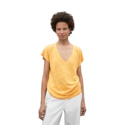 тениска,дамски,тениски,ecoalf,arendal,short,sleeve,t,shirt,yellow,(sunflower)