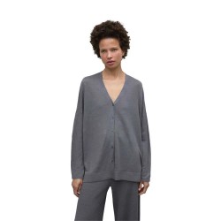 блуза,дамски,пуловери,дамски,плетени,дрехи,ecoalf,berry,sweater,asphalt,mountain,(grey)
