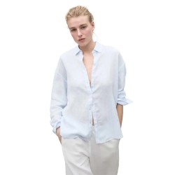 риза,с,дълъг,ръкав,дамски,блузи,дамски,ризи,ecoalf,daria,long,sleeve,shirt,white