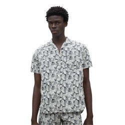 риза,с,къс,ръкав,мъжки,ризи,ecoalf,syron,short,sleeve,shirt,palm,print,(grey)