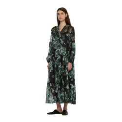 рокля,дамски,поли,и,рокли,scotch,&,soda,179580,long,sleeve,midi,dress,green,(nieuw,blossom,print,park,green)
