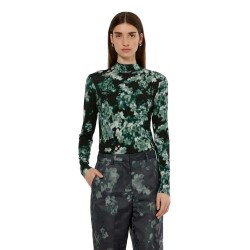 тениска,дамски,тениски,scotch,&,soda,179628,long,sleeve,high,neck,t,shirt,nieuw,blossom,print,park,green,(green)