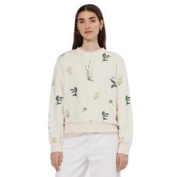 блуза,дамски,блузи,scotch,&,soda,all,over,regular,fit,sweatshirt,beige