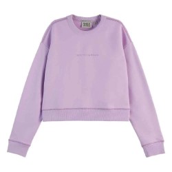 блуза,дамски,блузи,scotch,&,soda,flatlock,loose,fit,sweatshirt,pink