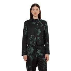 сако,дамски,сака,scotch,&,soda,floral,cropped,blazer,green
