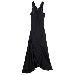 рокля,дамски,поли,и,рокли,scotch,&,soda,maxi,ruffle,dress,black