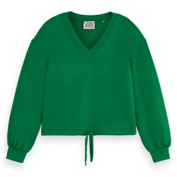 блуза,дамски,блузи,scotch,&,soda,modal,sweatshirt,bright,green,(green)