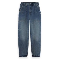 дънки,дамски,панталони,scotch,&,soda,the,tide,workwear,jeans,blue