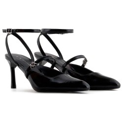 обувки,дамски,обувки,armani,exchange,xde018,xv884,heel,shoes,black