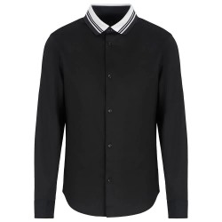 риза,с,дълъг,ръкав,мъжки,ризи,armani,exchange,xm000198,af10192,long,sleeve,shirt,black