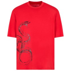 тениска,мъжки,тениски,armani,exchange,xm000213,af10356,short,sleeve,t,shirt,red
