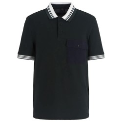 мъжки,блузи,с,яка,armani,exchange,xm000303,af10366,short,sleeve,polo,jet,set,deep,navy,je,(black)