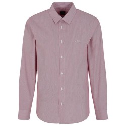 риза,с,дълъг,ръкав,мъжки,ризи,armani,exchange,xm000445,af13007,long,sleeve,shirt,white,red,stripe,(pink)