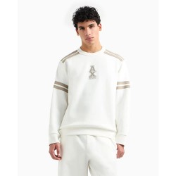 блуза,мъжки,пуловери,armani,exchange,xm000481,af10818,sweatshirt,white