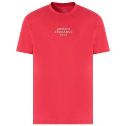 тениска,мъжки,тениски,armani,exchange,xm000540,af10362,short,sleeve,t,shirt,red
