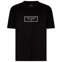 тениска,мъжки,тениски,armani,exchange,xm000552,af10356,short,sleeve,t,shirt,black,(black)