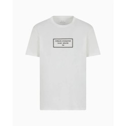 тениска,мъжки,тениски,armani,exchange,xm000552,af10356,short,sleeve,t,shirt,white