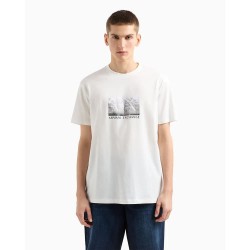 тениска,мъжки,тениски,armani,exchange,xm000555,af10358,short,sleeve,t,shirt,off,white,(white)