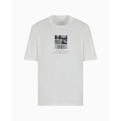 тениска,мъжки,тениски,armani,exchange,xm000565,af10356,short,sleeve,t,shirt,off,white,(white)