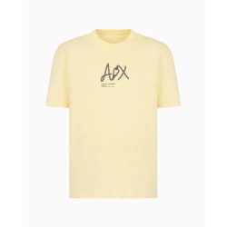 тениска,мъжки,тениски,armani,exchange,xm000566,af10334,short,sleeve,t,shirt,pale,hay,(yellow)