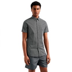 риза,с,къс,ръкав,мъжки,ризи,armani,exchange,xm000624,af13184,short,sleeve,shirt,grey