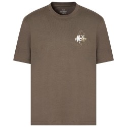 тениска,мъжки,тениски,armani,exchange,xm000572,af10334,short,sleeve,t,shirt,brown
