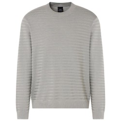 блуза,мъжки,пуловери,armani,exchange,xm000707,af10454,sweater,grey,(neutral,gray,stripe)