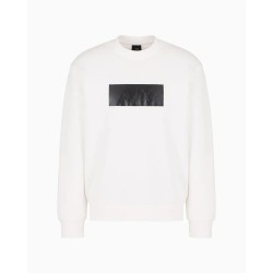 блуза,мъжки,пуловери,armani,exchange,xm000743,af13047,sweatshirt,white