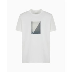тениска,мъжки,тениски,armani,exchange,xm000753,af10361,short,sleeve,t,shirt,white,(off,white)