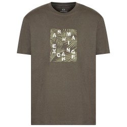 тениска,мъжки,тениски,armani,exchange,xm000758,af13106,short,sleeve,t,shirt,green