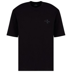 тениска,мъжки,тениски,armani,exchange,xm000763,af12308,short,sleeve,t,shirt,black