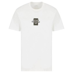 тениска,мъжки,тениски,armani,exchange,xm000767,af12308,short,sleeve,t,shirt,white