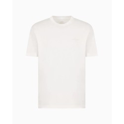 тениска,мъжки,тениски,armani,exchange,xm000763,af12308,short,sleeve,t,shirt,off,white,(white)