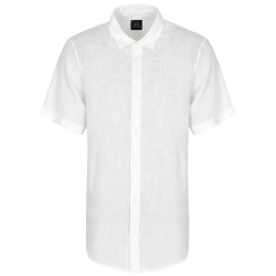 риза,с,къс,ръкав,мъжки,ризи,armani,exchange,xm001223,af14619,short,sleeve,shirt,white
