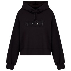 суичър,дамски,блузи,armani,exchange,xw000094,af10804,hoodie,black