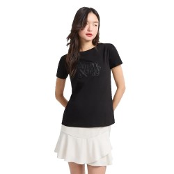 тениска,дамски,тениски,armani,exchange,xw000109,af10359,short,sleeve,t,shirt,black,(black)