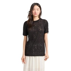 тениска,дамски,тениски,armani,exchange,xw000103,af10835,short,sleeve,t,shirt,black