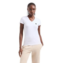тениска,дамски,тениски,armani,exchange,xw000105,af11929,short,sleeve,v,neck,t,shirt,white