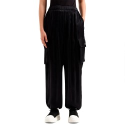 панталони,дамски,панталони,armani,exchange,xw000139,af10839,cargo,pants,black