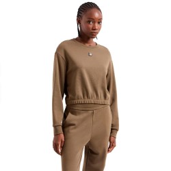 блуза,дамски,блузи,armani,exchange,xw000086,af10172,sweatshirt,doha,(brown)