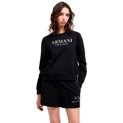 блуза,дамски,блузи,armani,exchange,xw000159,af11851,sweatshirt,black