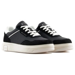 маратонки,мъжки,маратонки,armani,exchange,xux254,xv950,trainers,black+black,(grey)