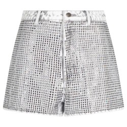 къси,панталони,дамски,панталони,armani,exchange,xw000208,af14703,shorts,silver